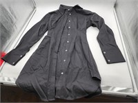 Women's Button-Down Shirt Dress - S