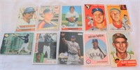Lot of 10 baseball cards