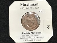 AD 285-310 Maximian Coin