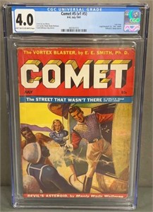 CGC 4.0 Comet #5 Vol.1 #5 1941 Pulp