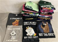 40 Assorted Design Printed Shirts Size 3XL