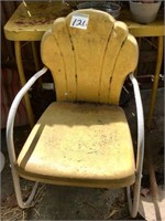 Vintage Outdoor Metal Chair
