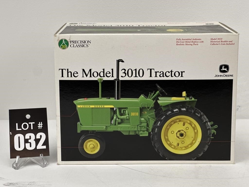 ERTL Collectibles J.D. The Model 3010 Tractor 1/16