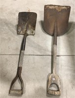 Lot of flathead shovels