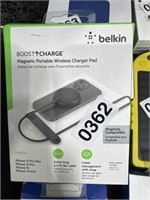 BELKIN WIRELESS CHARGING PAD RETAIL $30