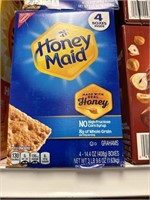 Honey Maid graham crackers 4 boxes