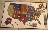 26 - STATE QUARTERS COLLECTOR MAP (P168)