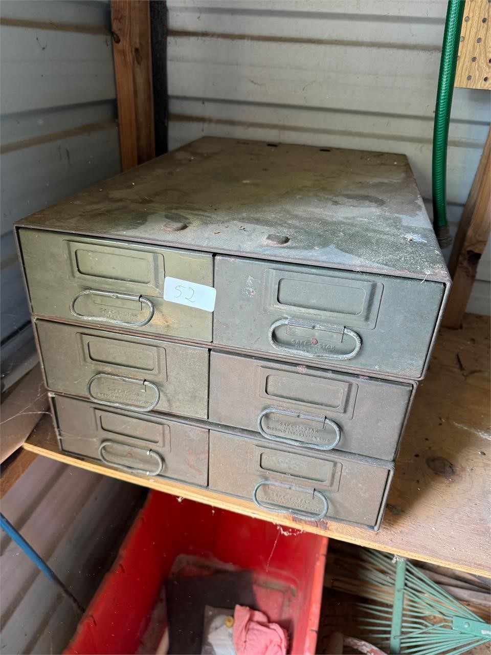 SAFE-T-STAK DRAWERS AND CONTENTS