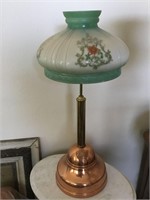 Antique Pitner Parlor Gas Lamp