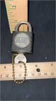 ELGIN Pad Lock with Key