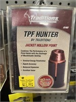 2 PACKS TPF HUNTER JHP .50CAL BULLETS