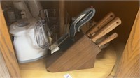 Lot of Knives and Kitchen Supplies