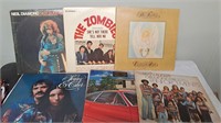 Lot of Records Neil Diamond Cher The Zombies