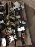 (8) ASSORTED 6" CASTERS