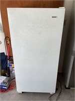 Upright Frigidaire freezer