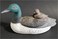 10" Ceramic Duck Figurine