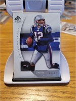 2005 UD SP Authentic Tom Brady #50