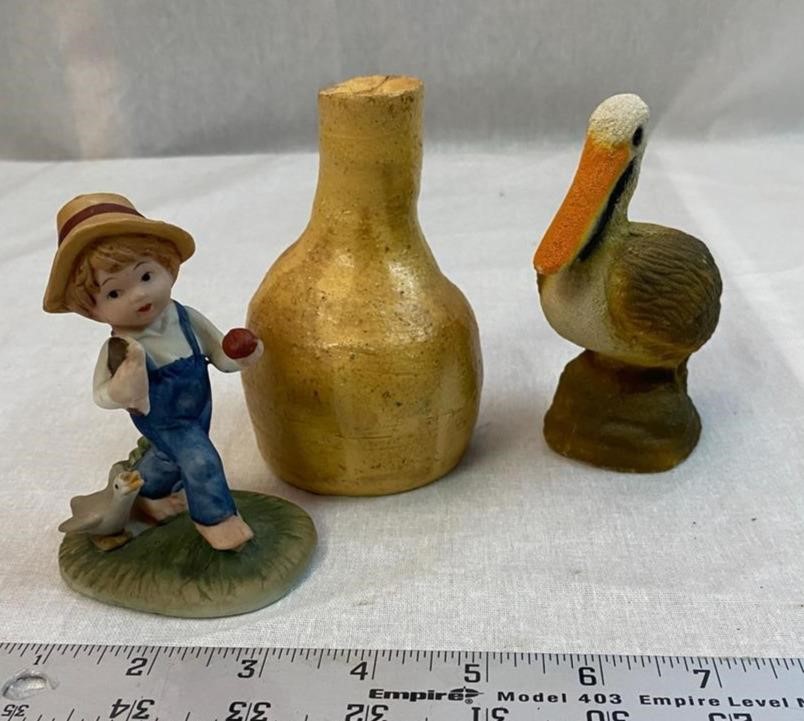 Small Decoratiive Figurines - Signed