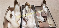 Vintage Heels In Box Sz.: 7-7.5 Lot Of 3