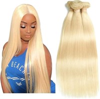 3 Pcs/Lot 613 Blonde Human Hair Bundles Straight