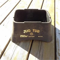 Jug Tub, Holds your windshield washer jug. Heavy