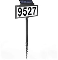 Used- LeiDrail Solar Address Sign House Number Sig