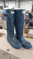 Pair Of Hunter Tall Rubber Boots