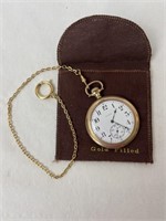 Vintage Elgin gold filled pocket watch