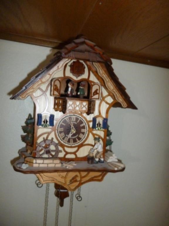 Anton Schneider German Hand Made Cuckoo Clock