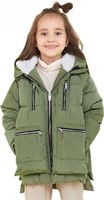 Orolay Children Hooded Down Jacket Girls Packable