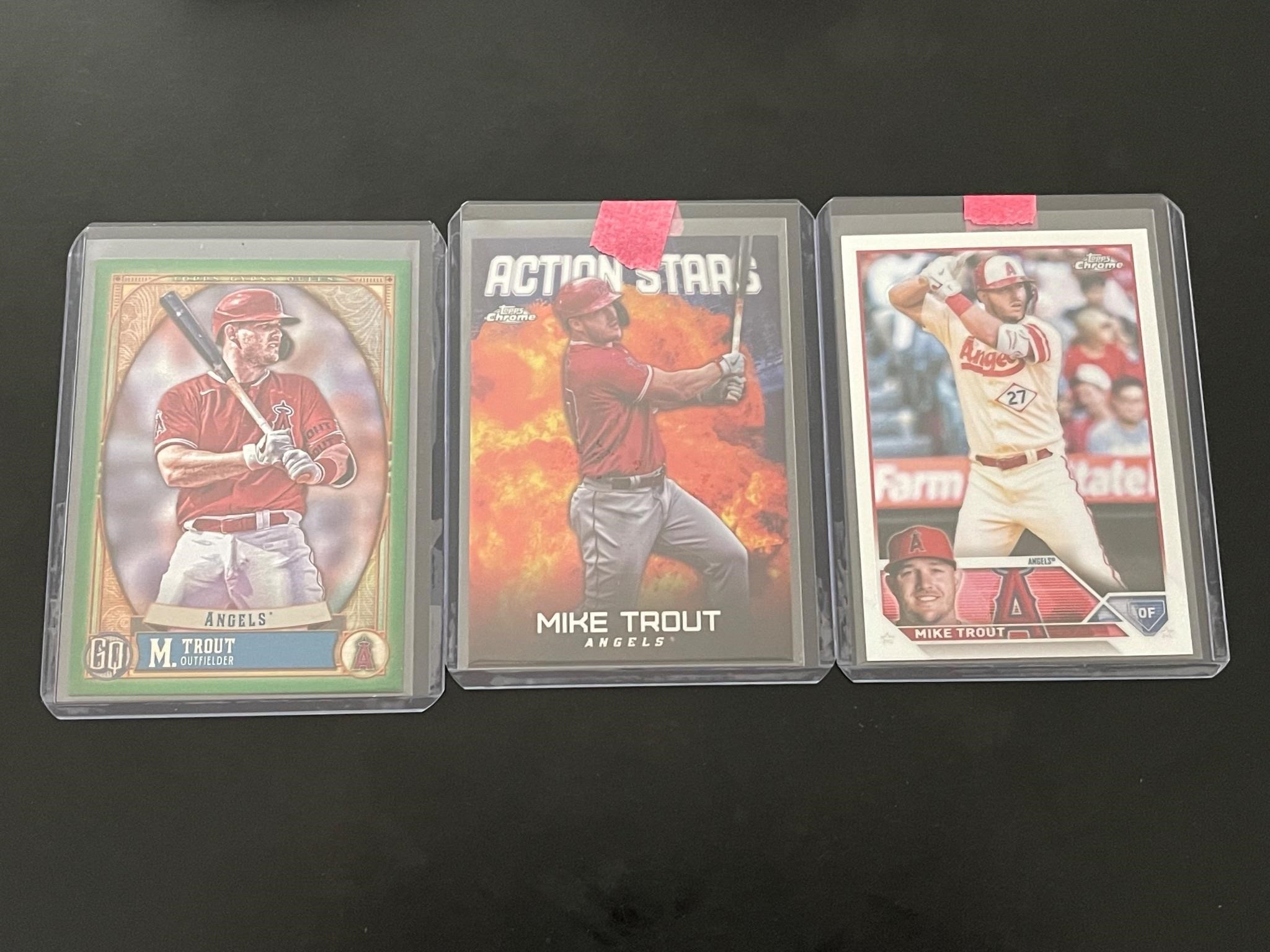 Mike Trout Baseball Cards Topps