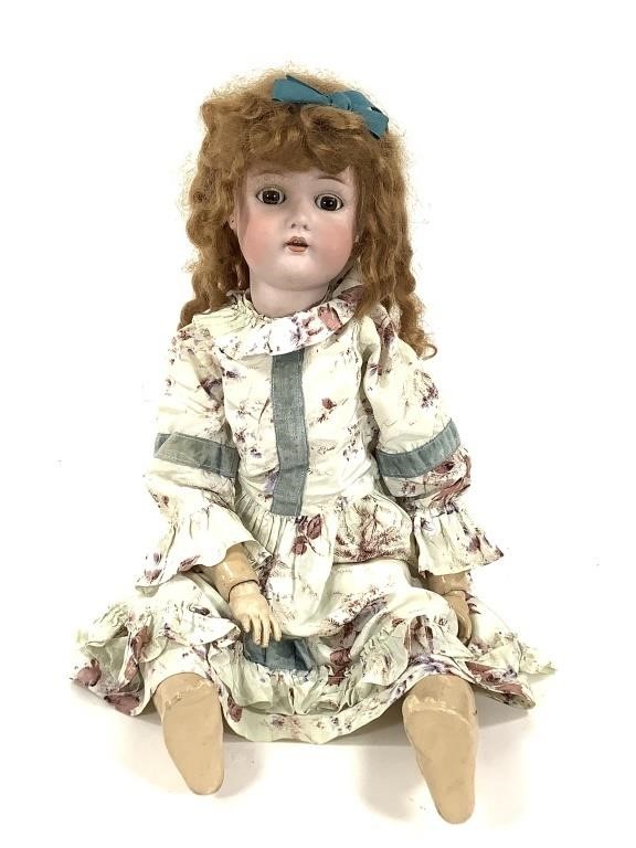 Simon & Halbig 66 Doll Head w Composition Body