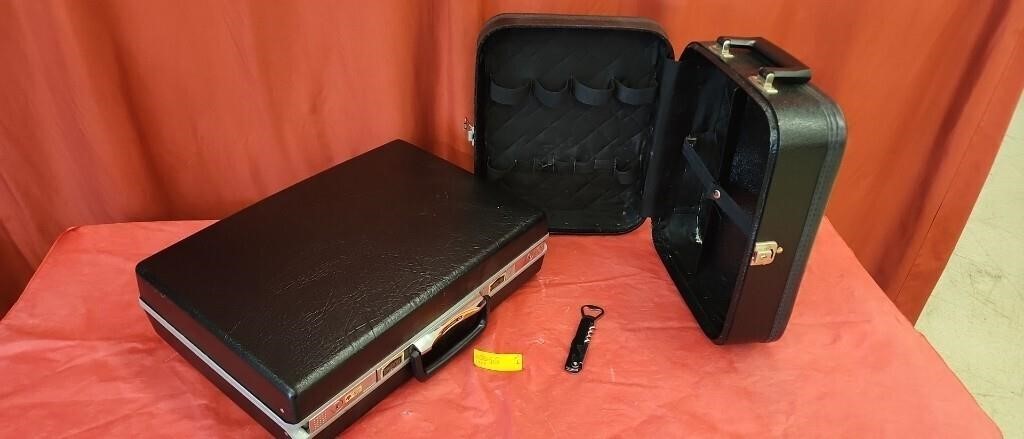 Briefcase and Liquor Case