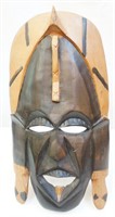 Carved Wooden Tribal Mask