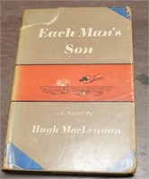 Each Mans Son- Hugh MacLennan