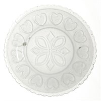 LEE/ROSE NO. 467-A / B CUP PLATE, clambroth, 48