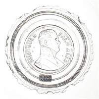 LEE/ROSE NO. 585-A CUP PLATE, colorless, embossed