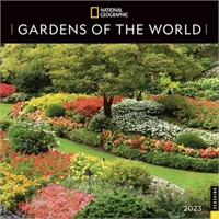 Gardens of the World 2023 Wall Calendar