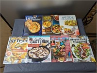 Lot of Cook Books/ Magazines- 7 Total