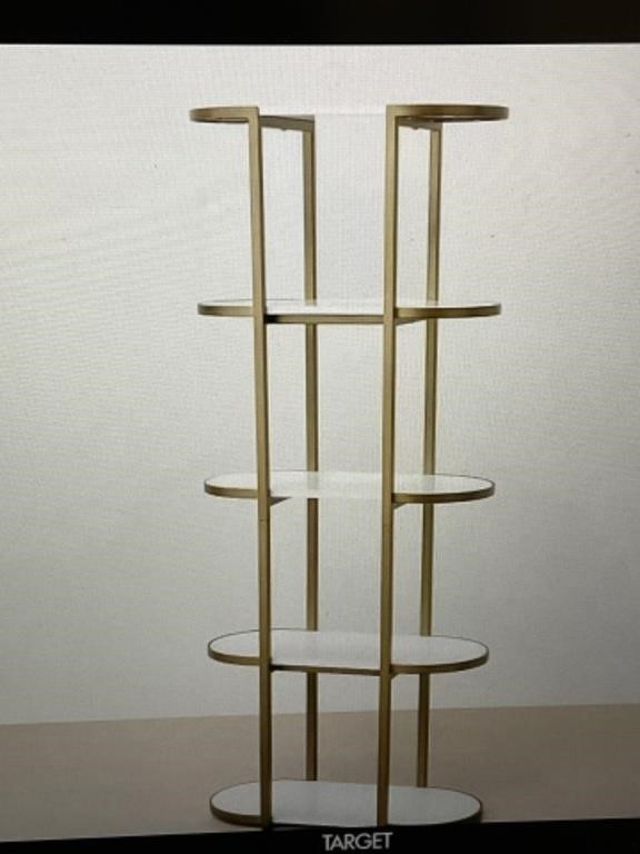 OpalHouse Jugalow Chamise Brass Bookcase