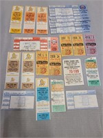 Large lot of original MLB Baseball Tickets