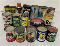 16 full automotive product cans