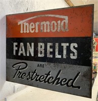 Thermoid Fan Belts double sided flange sign
