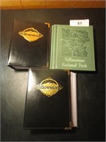 Three Yellowstone Photo Albums