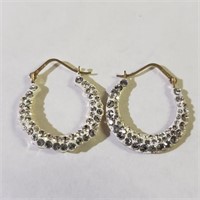 $700 10K  CZ Earrings
