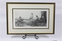 1863 F. Smurko  Signed to Print Artwork