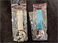 2 NIP MICKEY MOUSE WATCHES