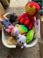 Basket of toys