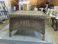 Small wicker table