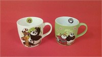 2 Cute Pandas Coffee Mugs
